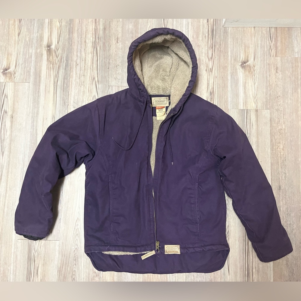 CE Shmidt Women’s Jacket Fleece Lined - Purple - Small